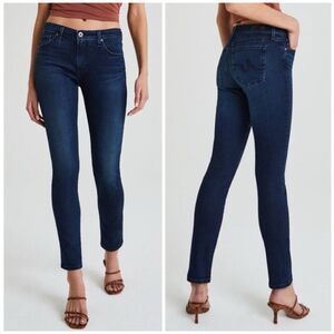 AG Adriano Goldschmied Prima Cigarette Leg Contour 360 Dark Wash Jeans Size 29